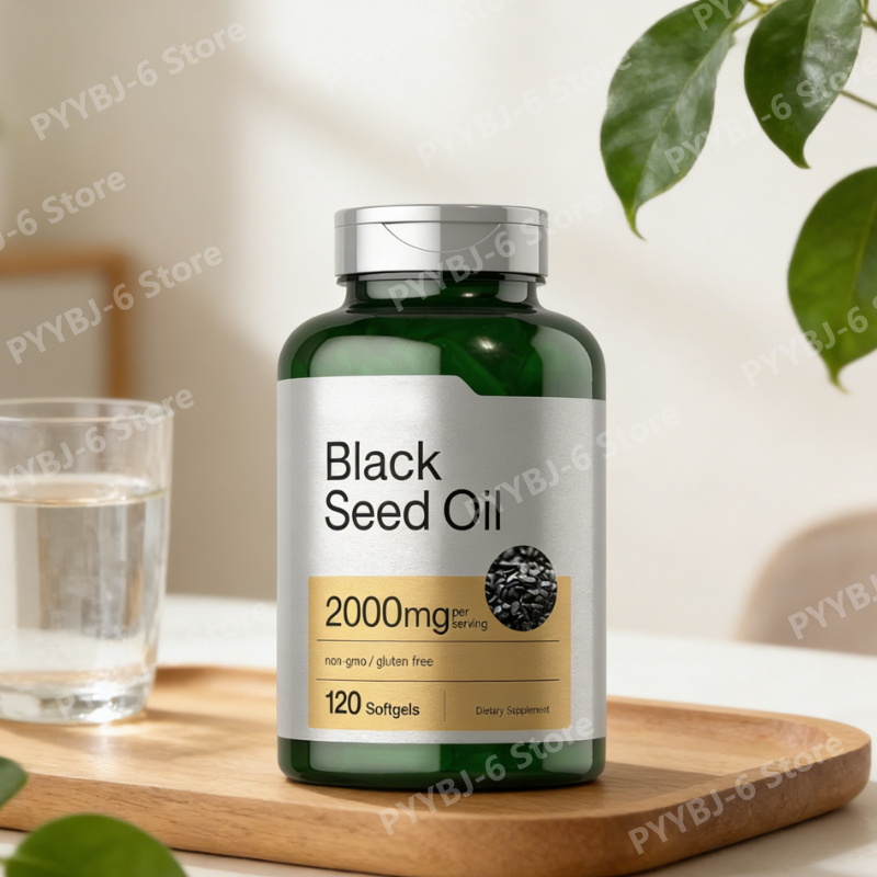 Castor Oil Cold Press - Black Seed Oil 2000mg 120 Cold