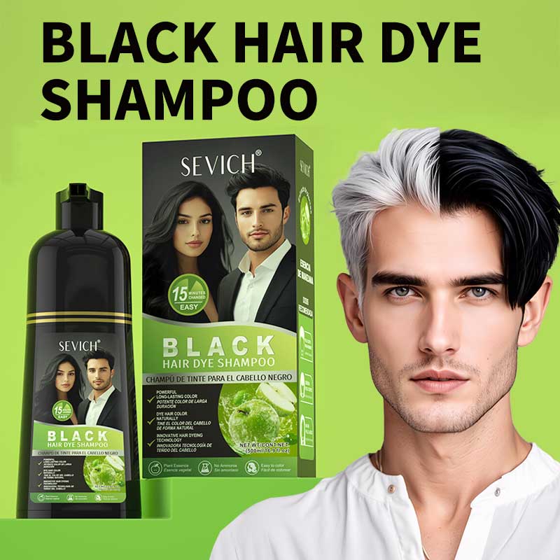 Hair Care Herbal - Green Apple Black Hair Dye Shampoo