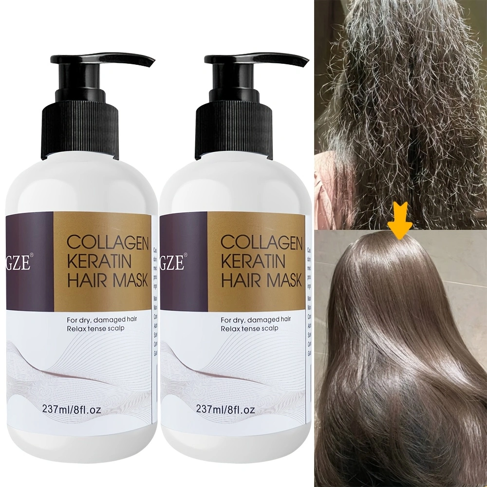 Hair Care Keratin - 2 Pack GZE Collagen Keratin Hair