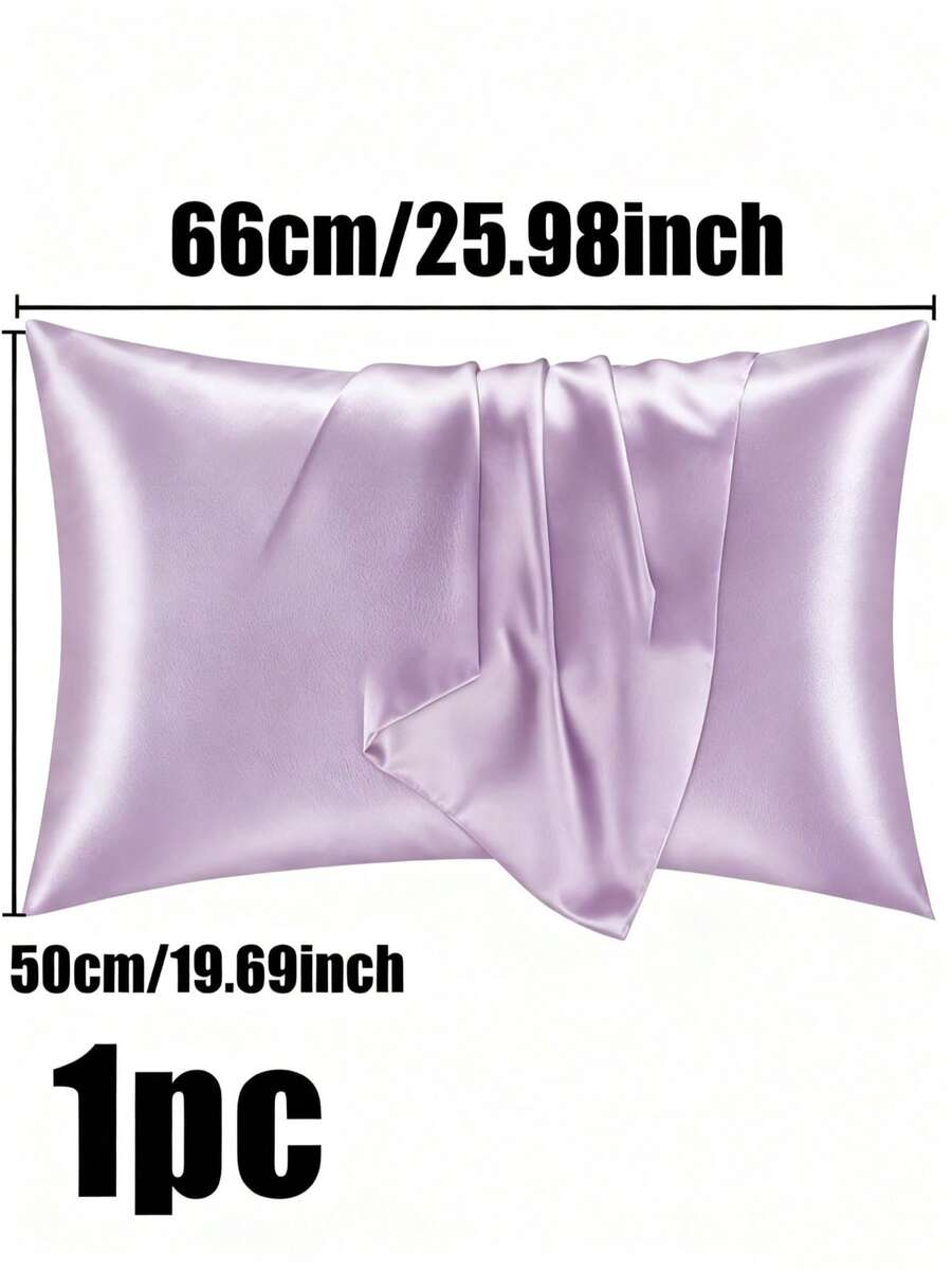 Satin Pillowcase Silk - Luxurious Silky Soft Pillowcase Solid Color