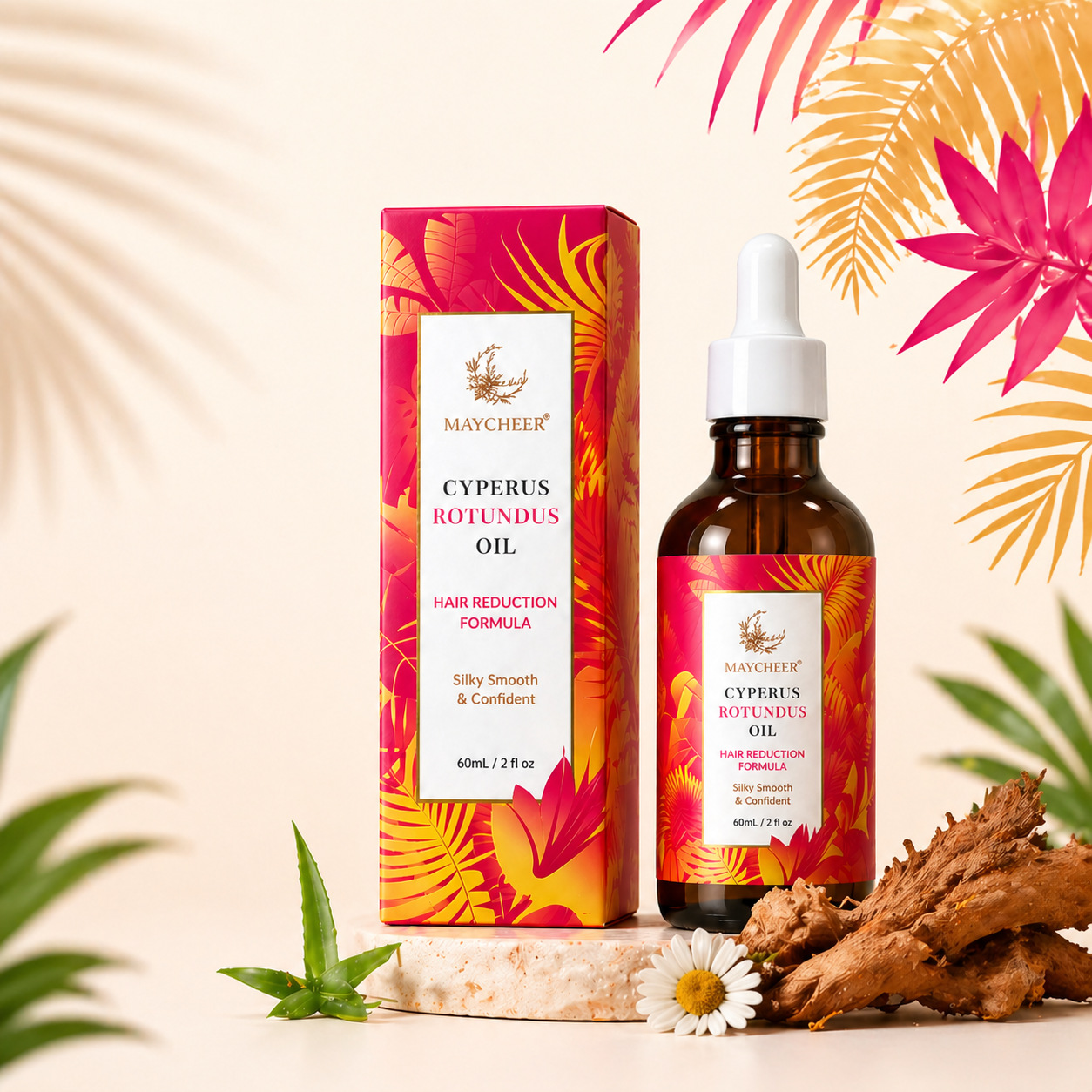 Hair Care Cream - Soothing Moisturizing Body Oil for After
