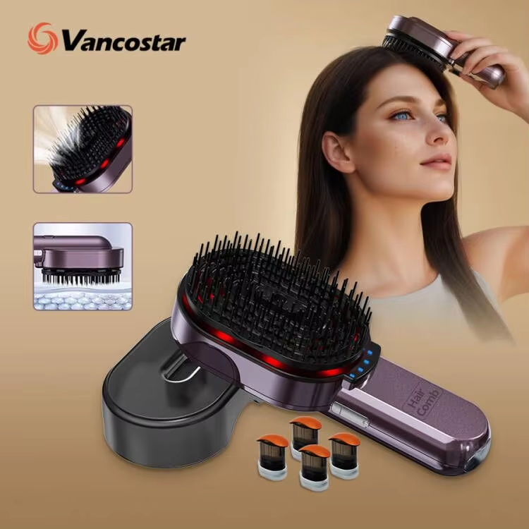 Hair Care Herbal - 4-in-1 Massage Comb Essential Hair Oil