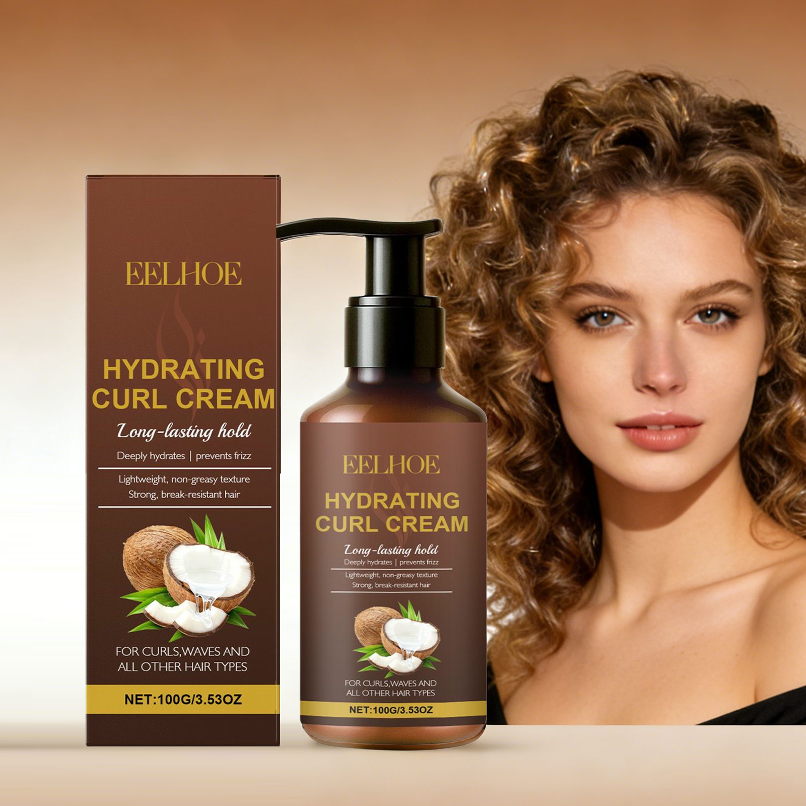 Curl Styling Cream for Wavy an - Hair Care Cream avis et prix