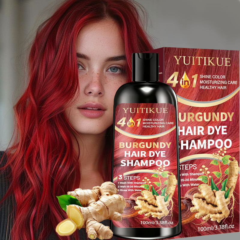 Burgundy Hair Dye Shampoo, 4 I - Hair Care Herbal avis et prix