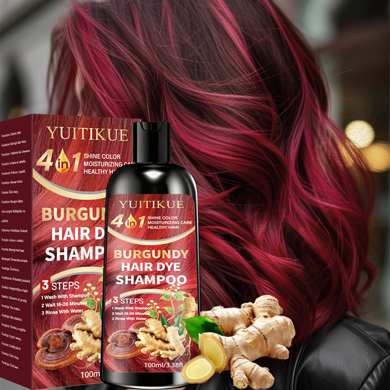 Burgundy Hair Dye Shampoo, 4 I - Hair Care Herbal avis et prix