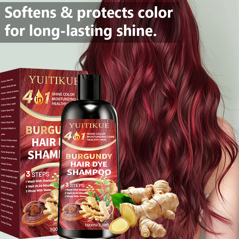 Burgundy Hair Dye Shampoo, 4 I - Hair Care Herbal avis et prix