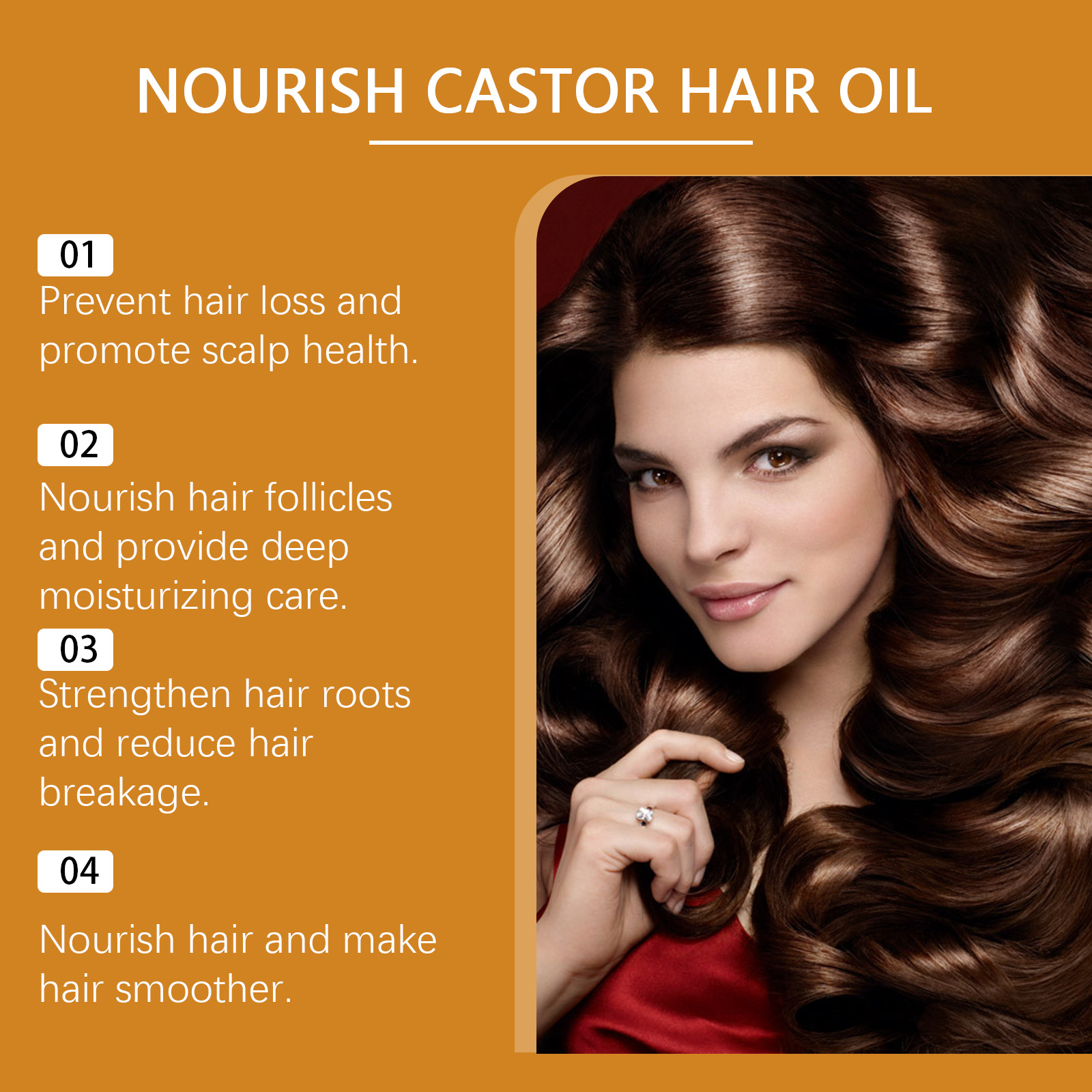 Castor Dense Hair Essential Oi - Hair Care Vitamin E avis et prix