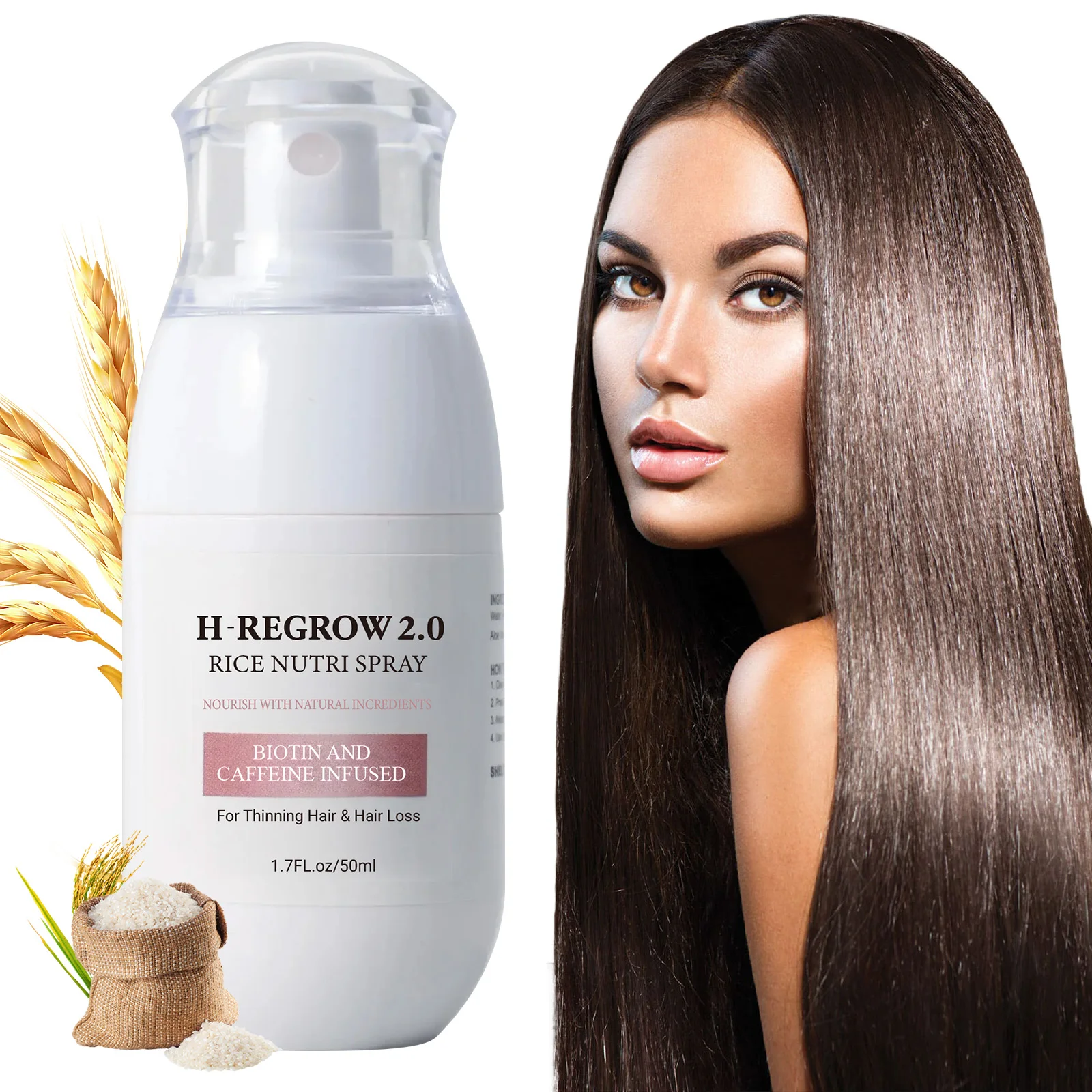 Hair Spray Rice Water Strong H - Hair Care With Rice Water avis et prix