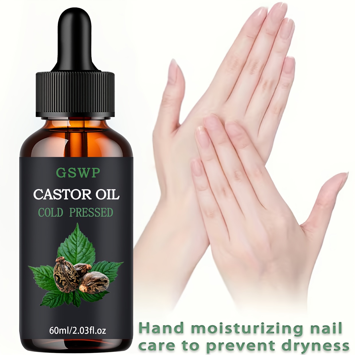 GSWP castor oil is suitable fo - Castor Oil Cold Press avis et prix