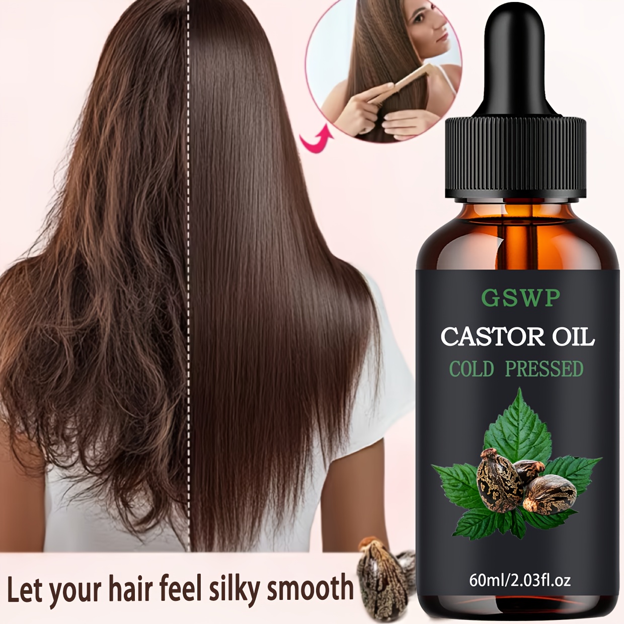GSWP castor oil is suitable fo - Castor Oil Cold Press avis et prix