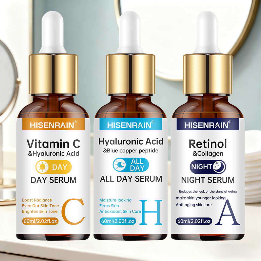 HISENRAIN Vitamin C + Retinol  - Silk Press Serum avis et prix