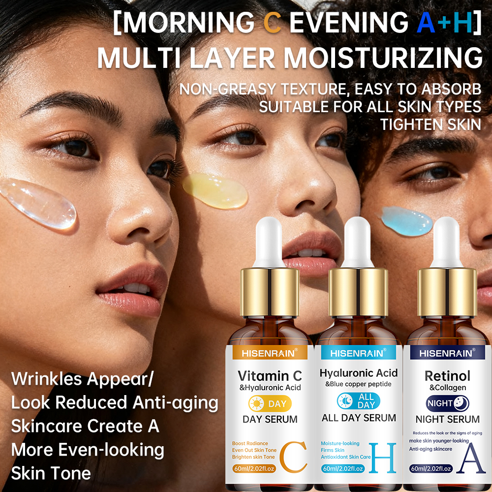 HISENRAIN Vitamin C + Retinol  - Silk Press Serum avis et prix