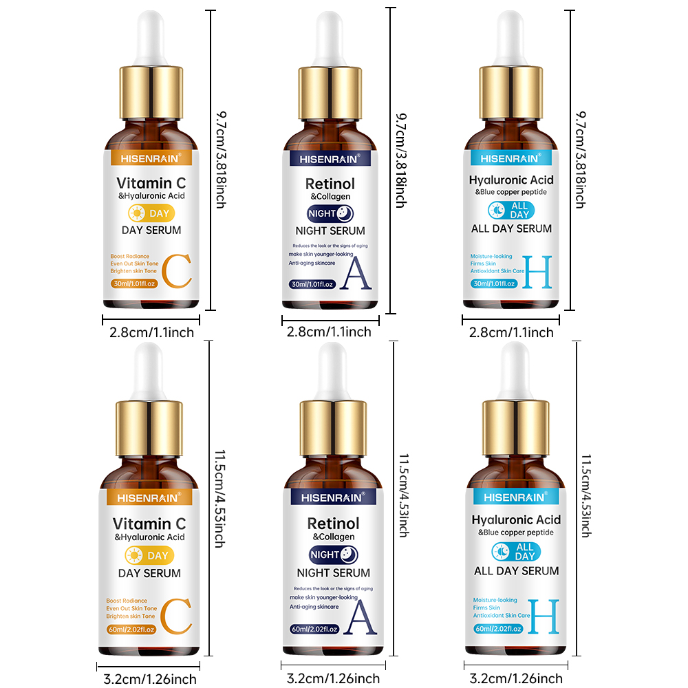 HISENRAIN Vitamin C + Retinol  - Silk Press Serum avis et prix