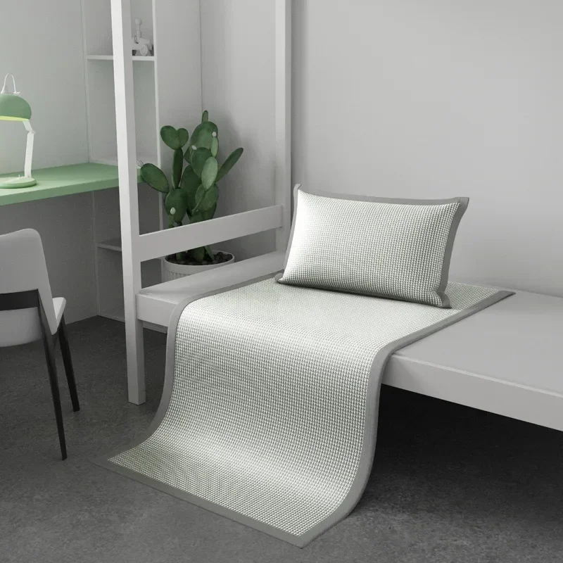 Jacquard Ice Silk Sleeping Mat - Satin Pillowcase Silk avis et prix