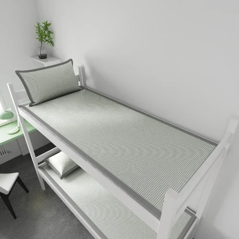 Jacquard Ice Silk Sleeping Mat - Satin Pillowcase Silk avis et prix