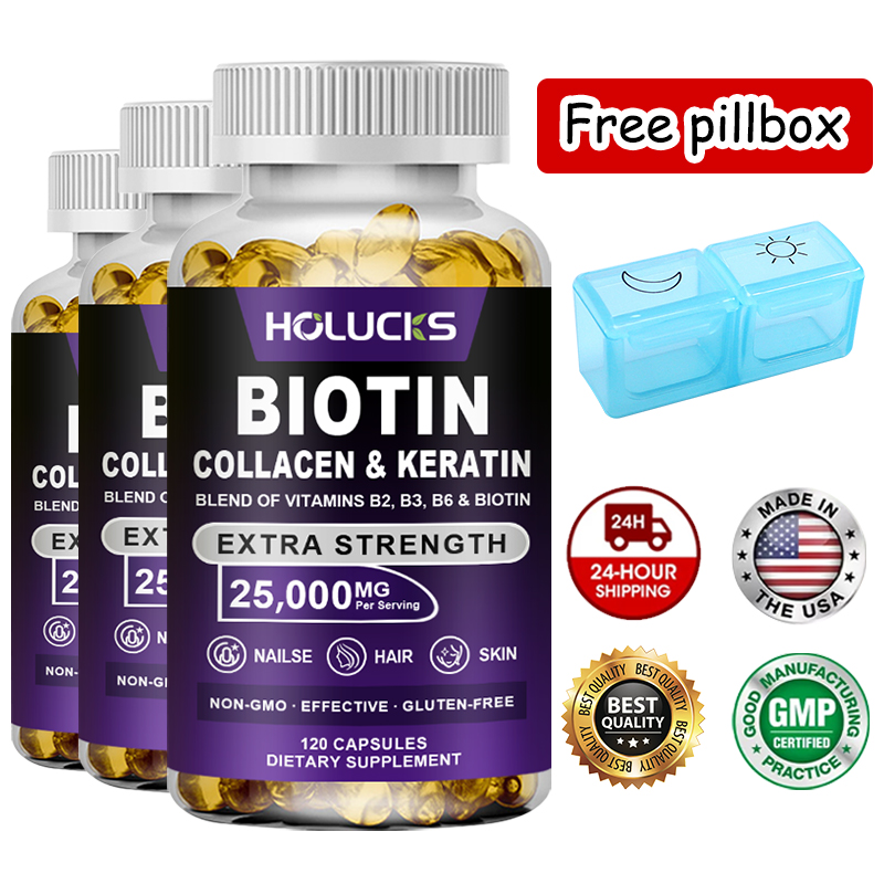 Biotin Collagen & Keratin Caps - Hair Care Keratin avis et prix