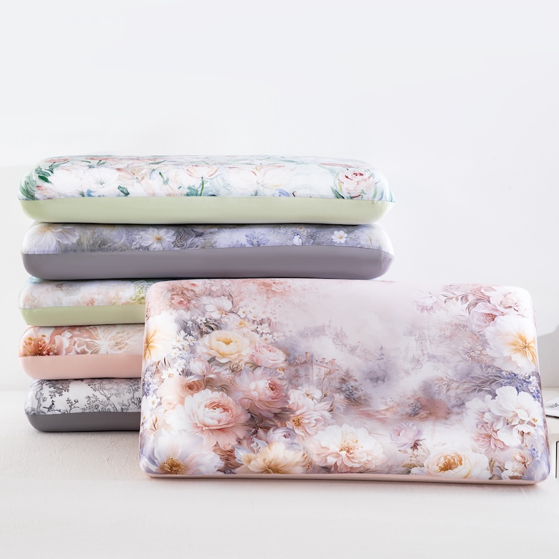 Floral Printed Cooling Pillowc - Satin Pillowcase Silk avis et prix