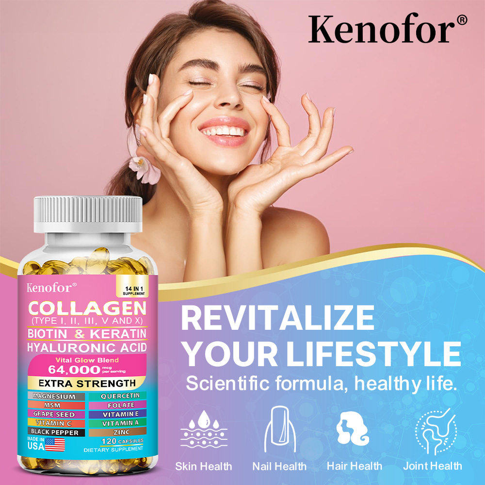 Complex Collagen Capsules, Bri - Hair Care Vitamin avis et prix