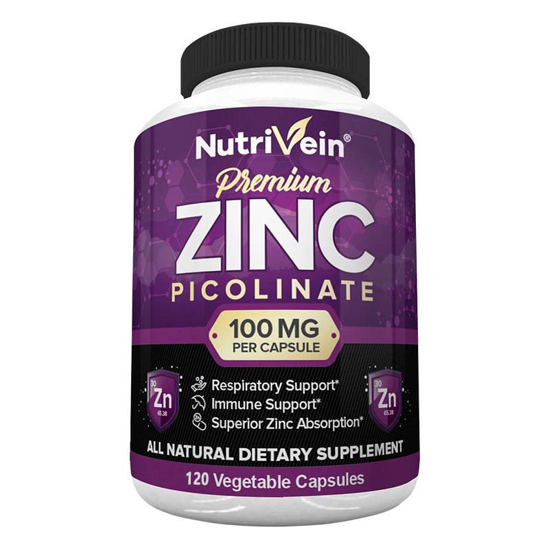 Premium Zinc Picolinate 100mg  - Hair Care Vitamin avis et prix