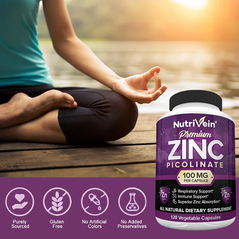 Premium Zinc Picolinate 100mg  - Hair Care Vitamin avis et prix