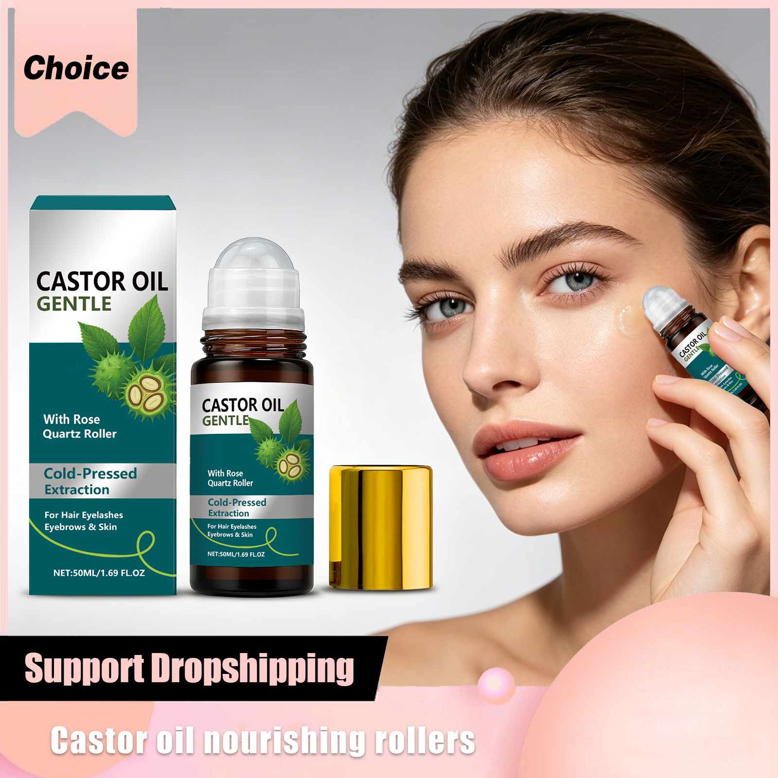 Organic Castor Oil Roller Cold - Castor Oil Cold Press avis et prix