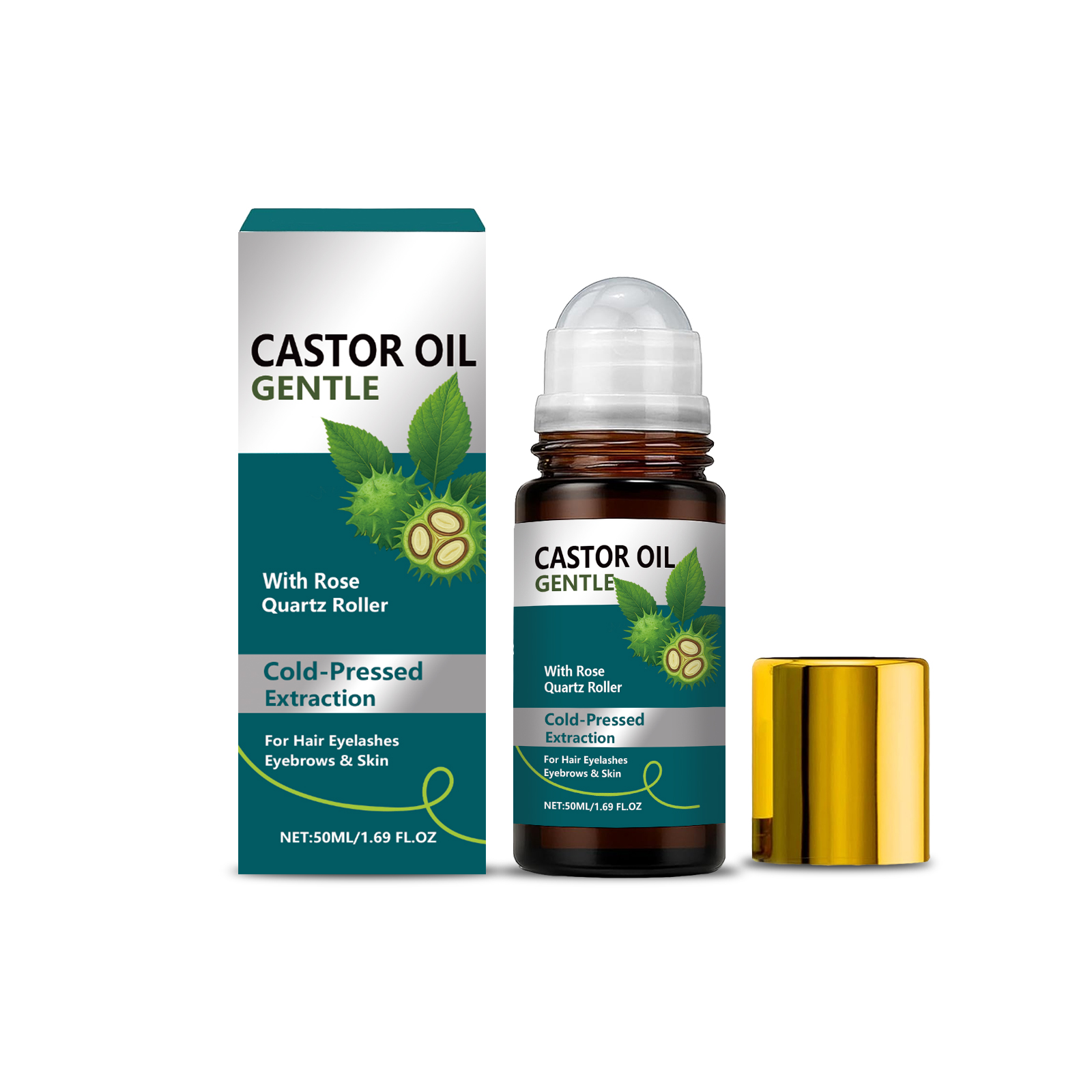 Organic Castor Oil Roller Cold - Castor Oil Cold Press avis et prix