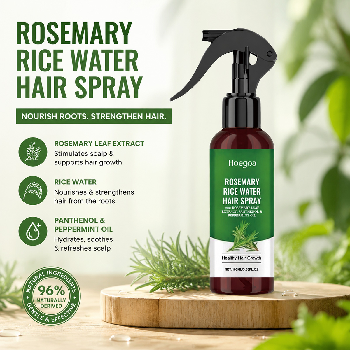 Rosemary Rice Water Hair Spray - Hair Care With Rice Water avis et prix