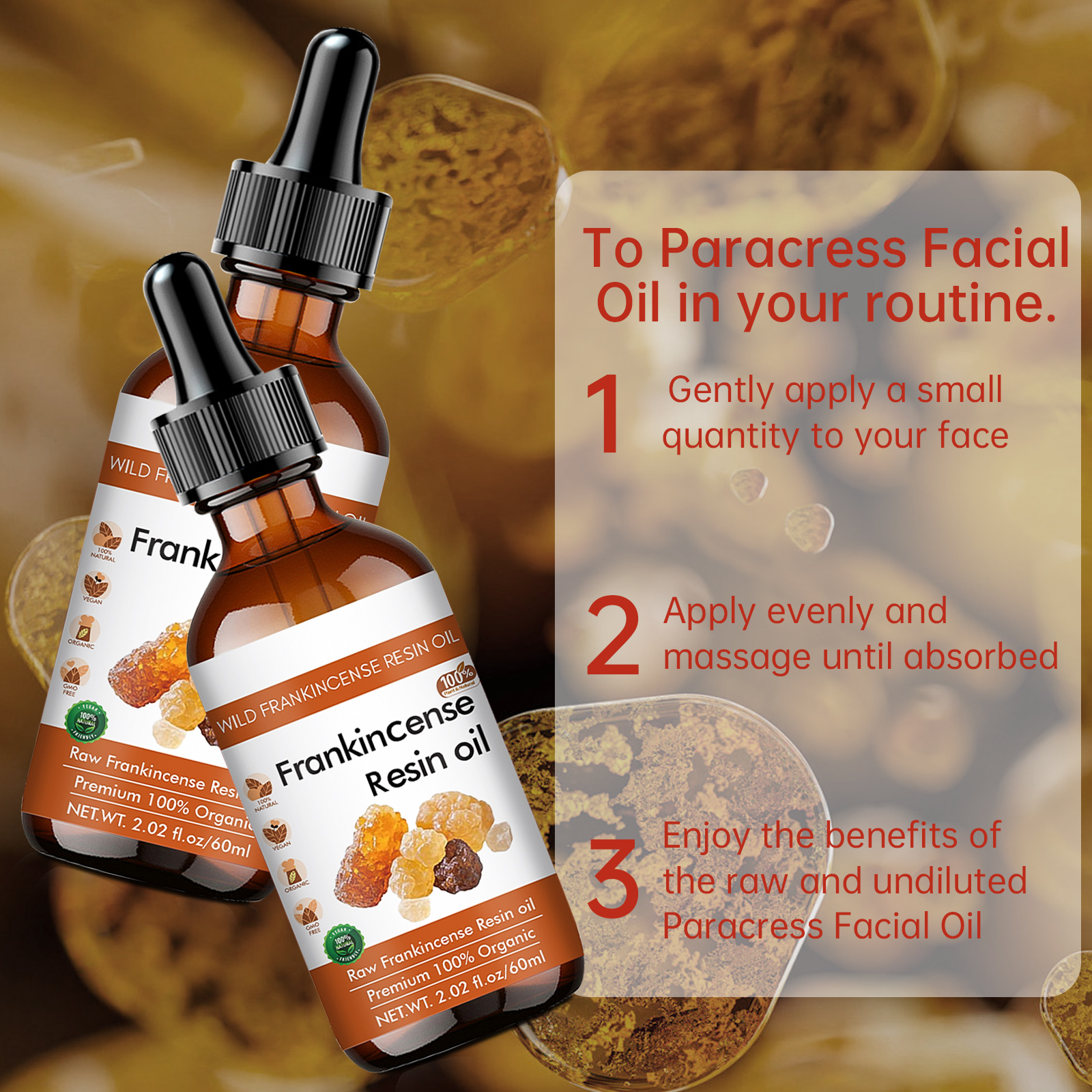 Organic Frankincense Resin Fac - Silk Press Serum avis et prix