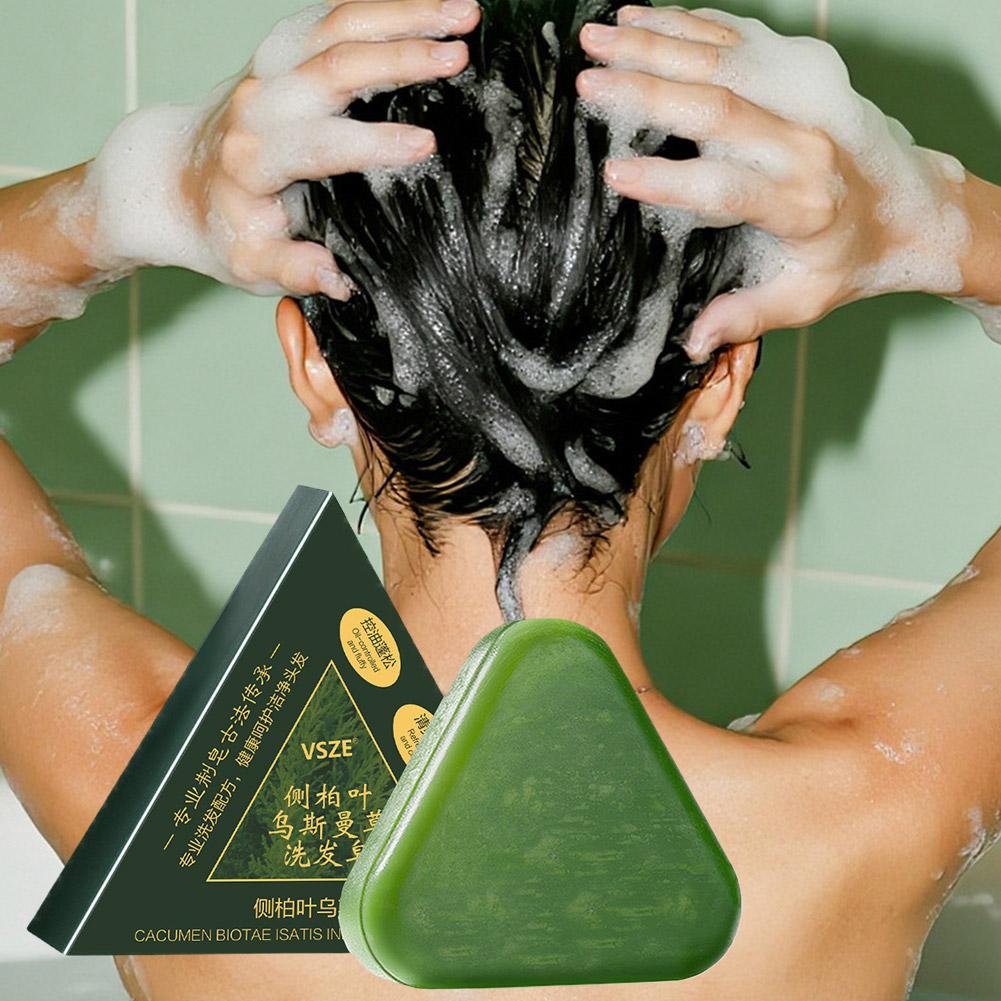 1/2/5/10pcs Usma Grass Shampoo - Hair Care Herbal avis et prix