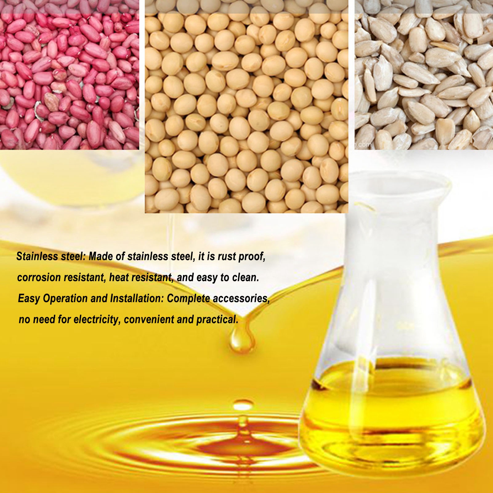 Oil Extractor Machine Oil Pres - Castor Oil Cold Press avis et prix
