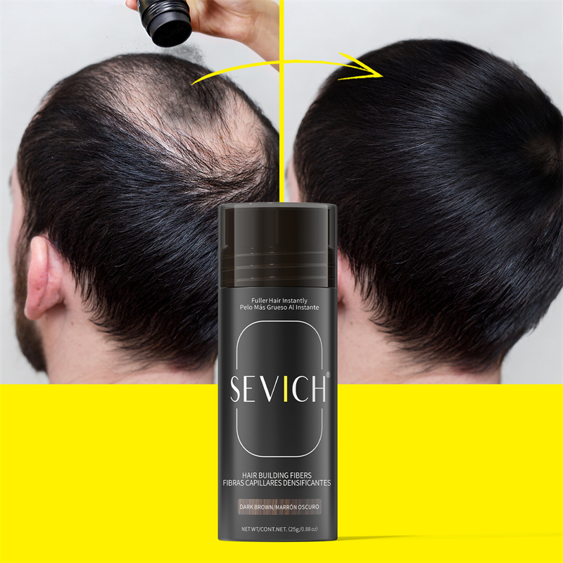 Sevich Hair Fibers Powder 25g  - Hair Care Keratin avis et prix