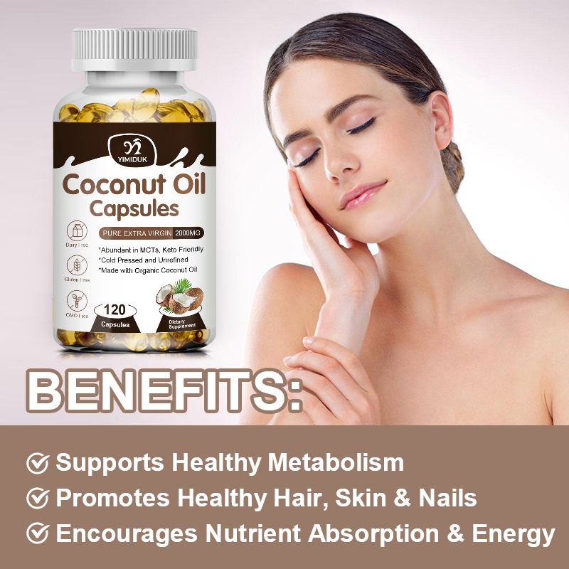 Coconut Oil Capsules Promotes  - Hair Care Capsule avis et prix