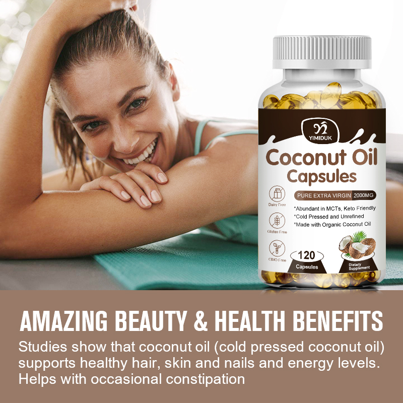 Coconut Oil Capsules Promotes  - Hair Care Capsule avis et prix