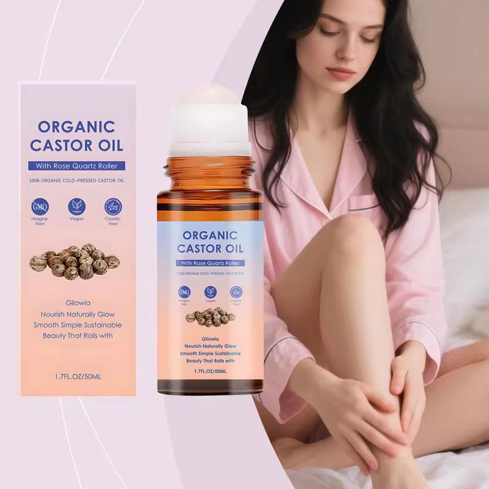 50ml Organic Castor Oil Rose Q - Castor Oil Cold Press avis et prix