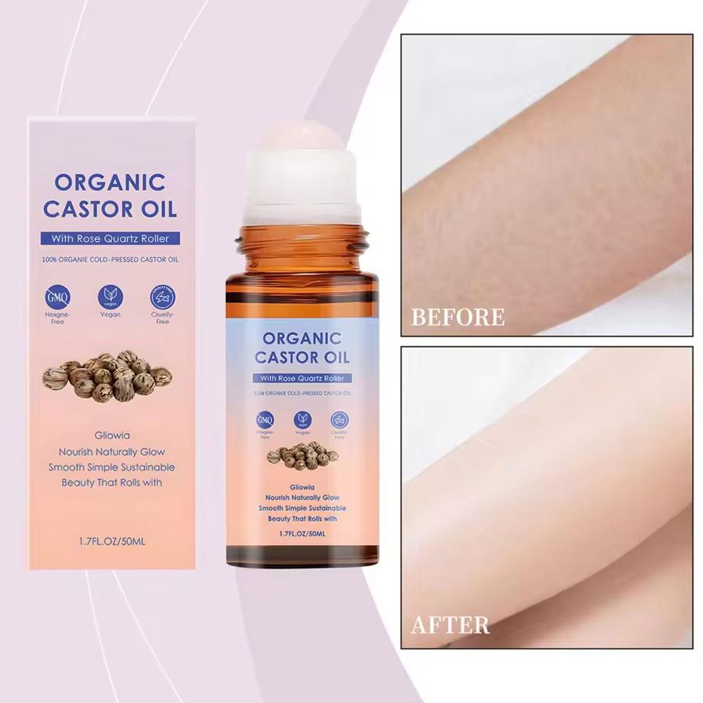 50ml Organic Castor Oil Rose Q - Castor Oil Cold Press avis et prix