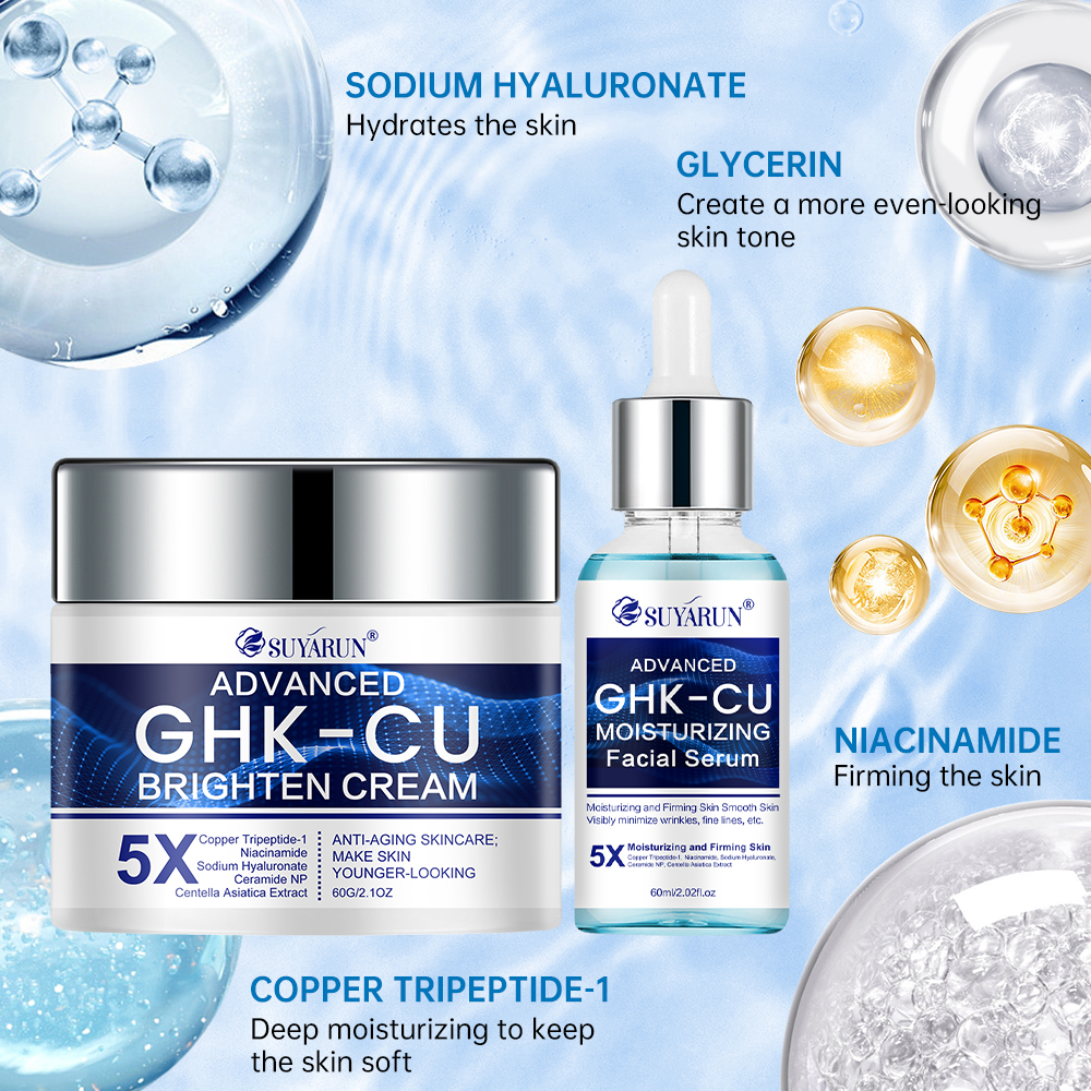 SUYARUN GHK-CU Cream & Serum - - Silk Press Serum avis et prix
