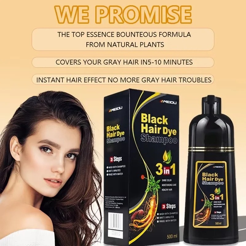 Meidu 3 In 1 Instant Coloring  - Hair Care Herbal avis et prix