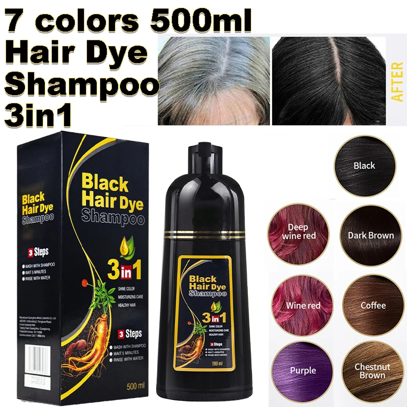 Meidu 3 In 1 Instant Coloring  - Hair Care Herbal avis et prix