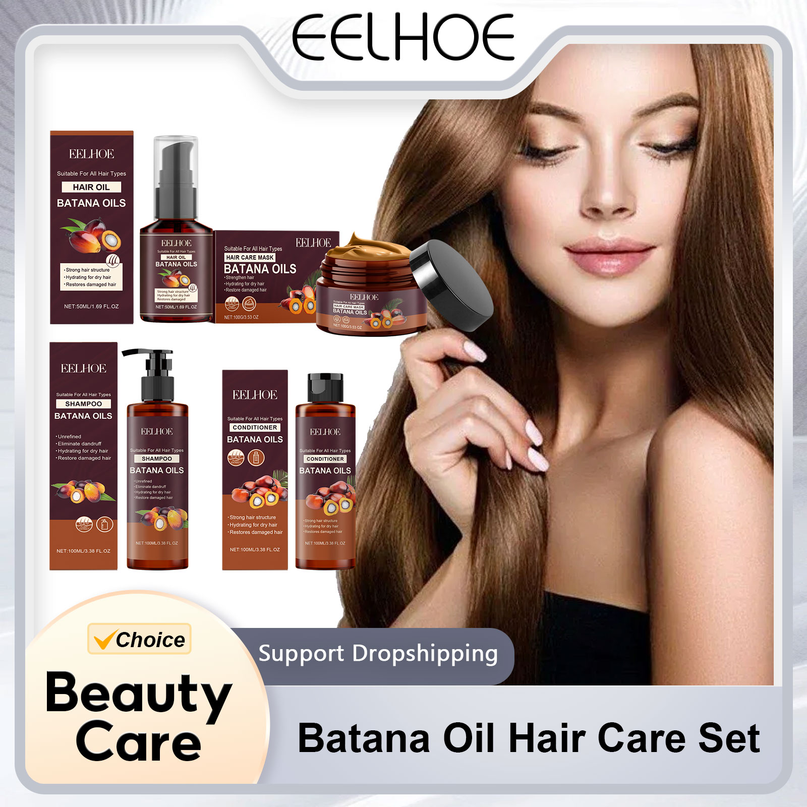Batana Oil Hair Care Set Nouri - Hair Care Vitamin E avis et prix