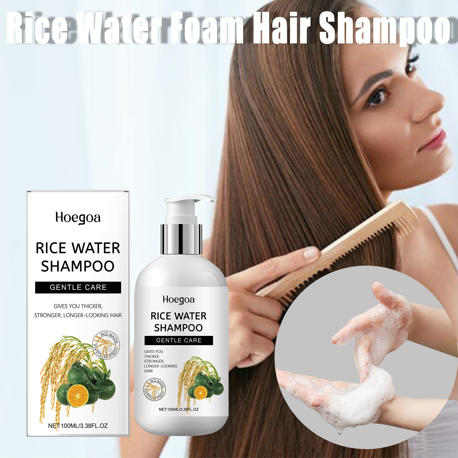 Rice Water Foam Hair Shampoo O - Hair Care With Rice Water avis et prix