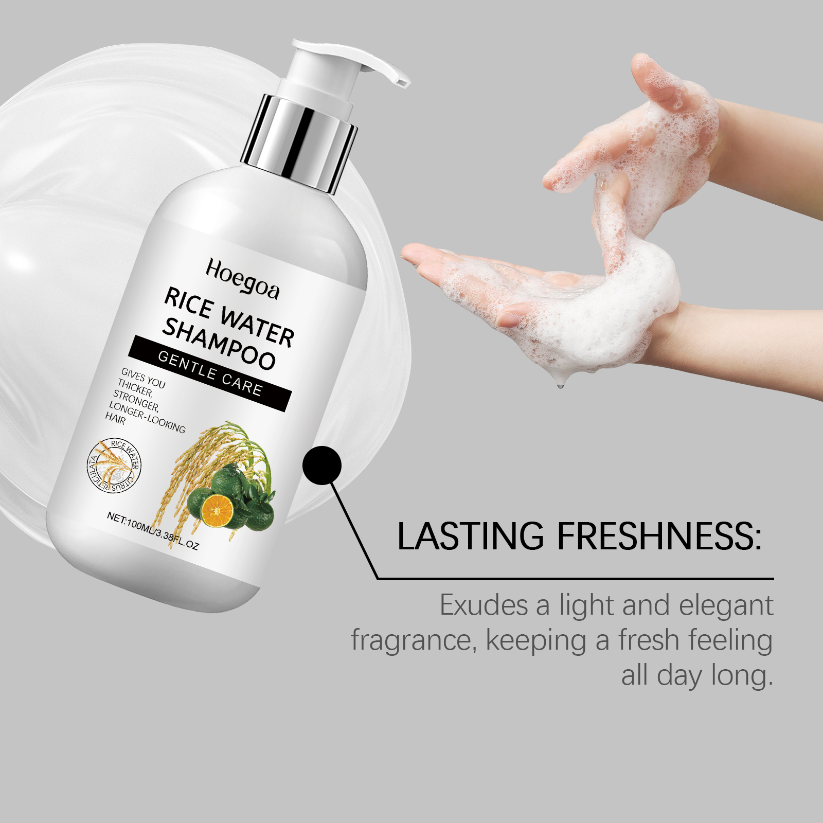 Rice Water Foam Hair Shampoo O - Hair Care With Rice Water avis et prix