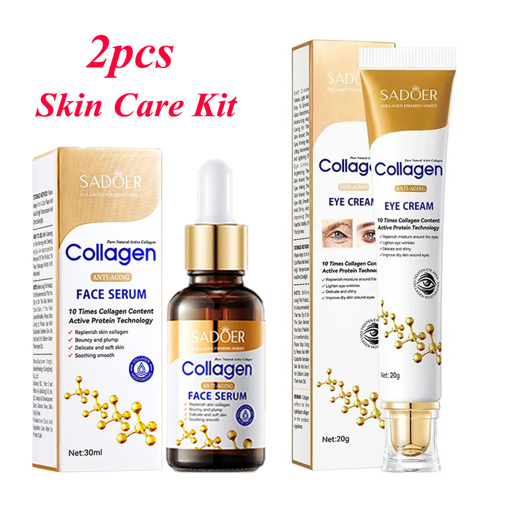 SADOER Collagen Skin Care Sets - Silk Press Serum avis et prix