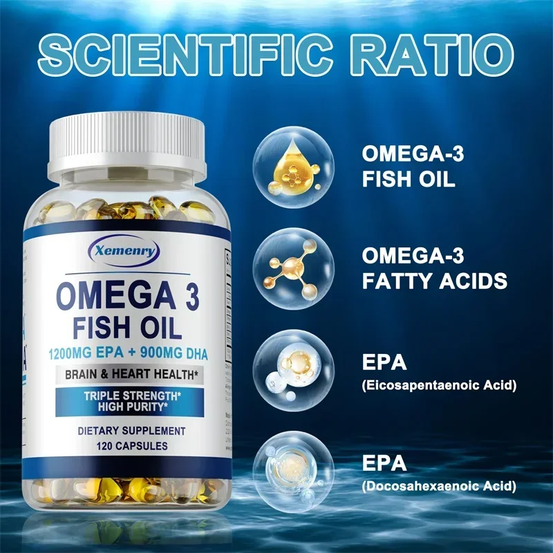 Omega 3 Fish Oil Supplement wi - Hair Care Capsule avis et prix