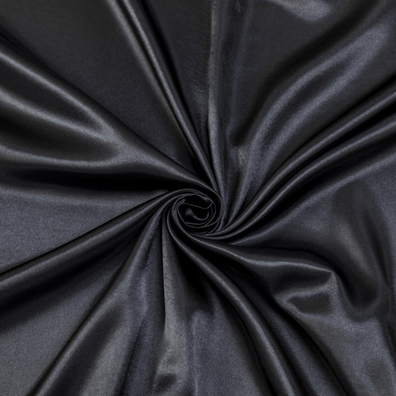 3Pcs Black Satin Fitted Sheet  - Satin Pillowcase Silk avis et prix