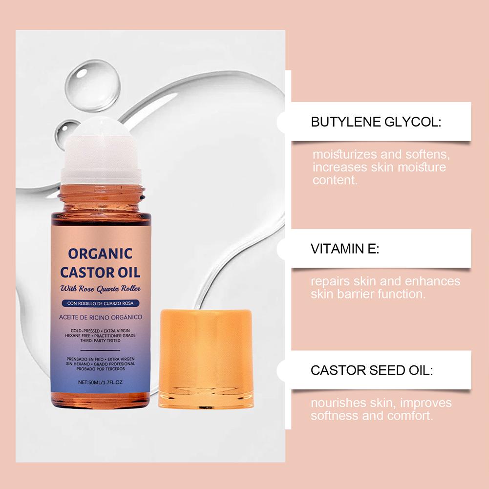 Roll‑On Organic Cold‑Pressed C - Castor Oil Cold Press avis et prix