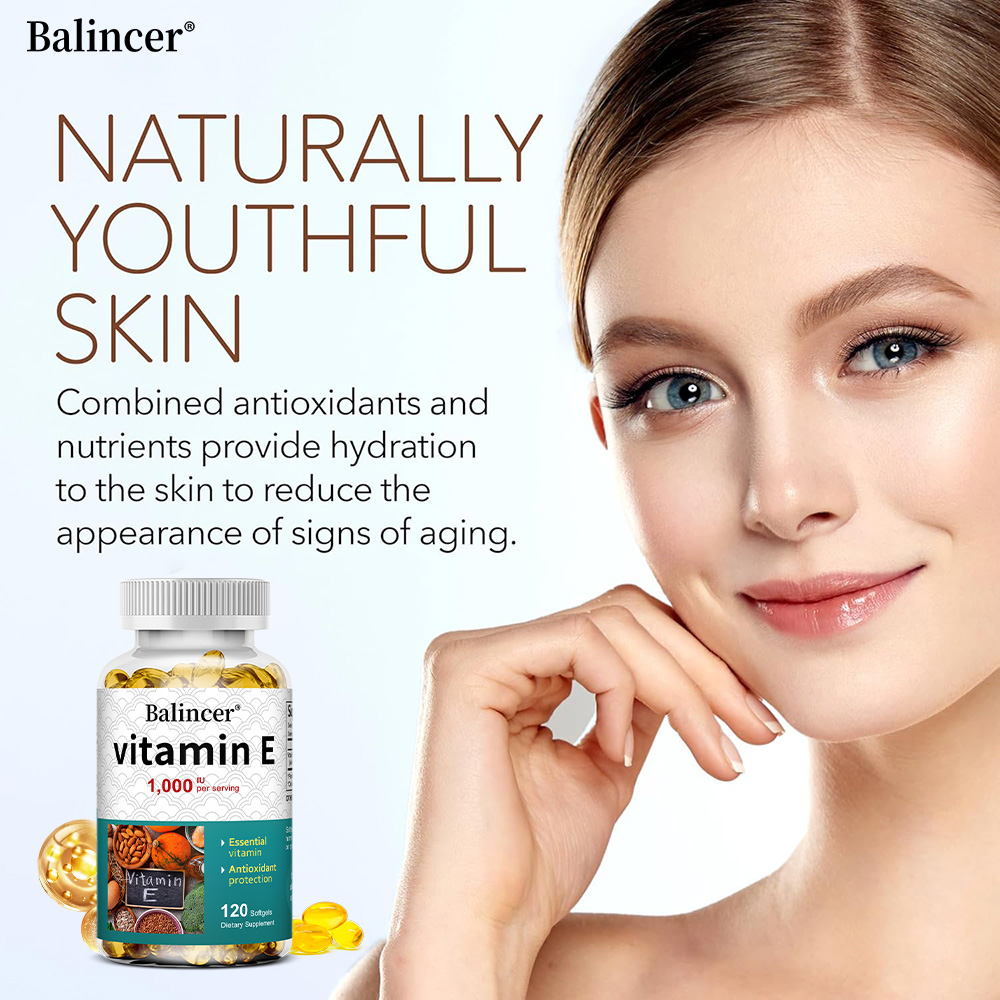 Natural Vitamin E Capsules, An - Hair Care Vitamin avis et prix