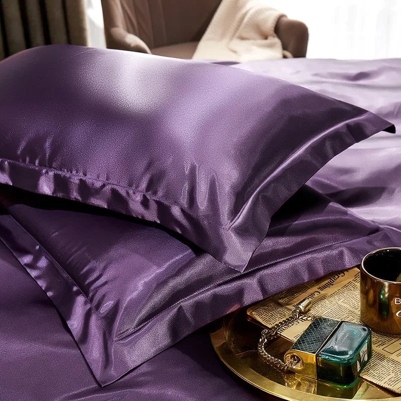 2PCS 100% Pure Real Silk pillo - Satin Pillowcase Silk avis et prix