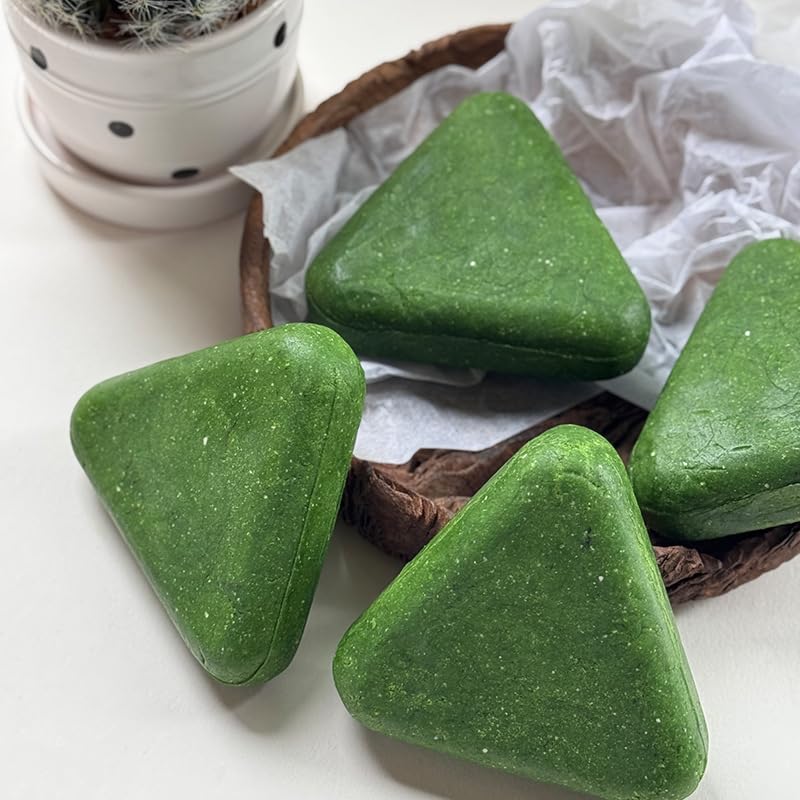 Green Triangle Soap Shampoo Ba - Hair Care Herbal avis et prix