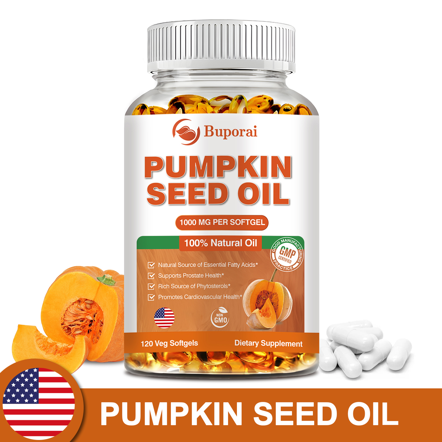 Pumpkin Seed Oil - Promotes Ha - Hair Care Capsule avis et prix