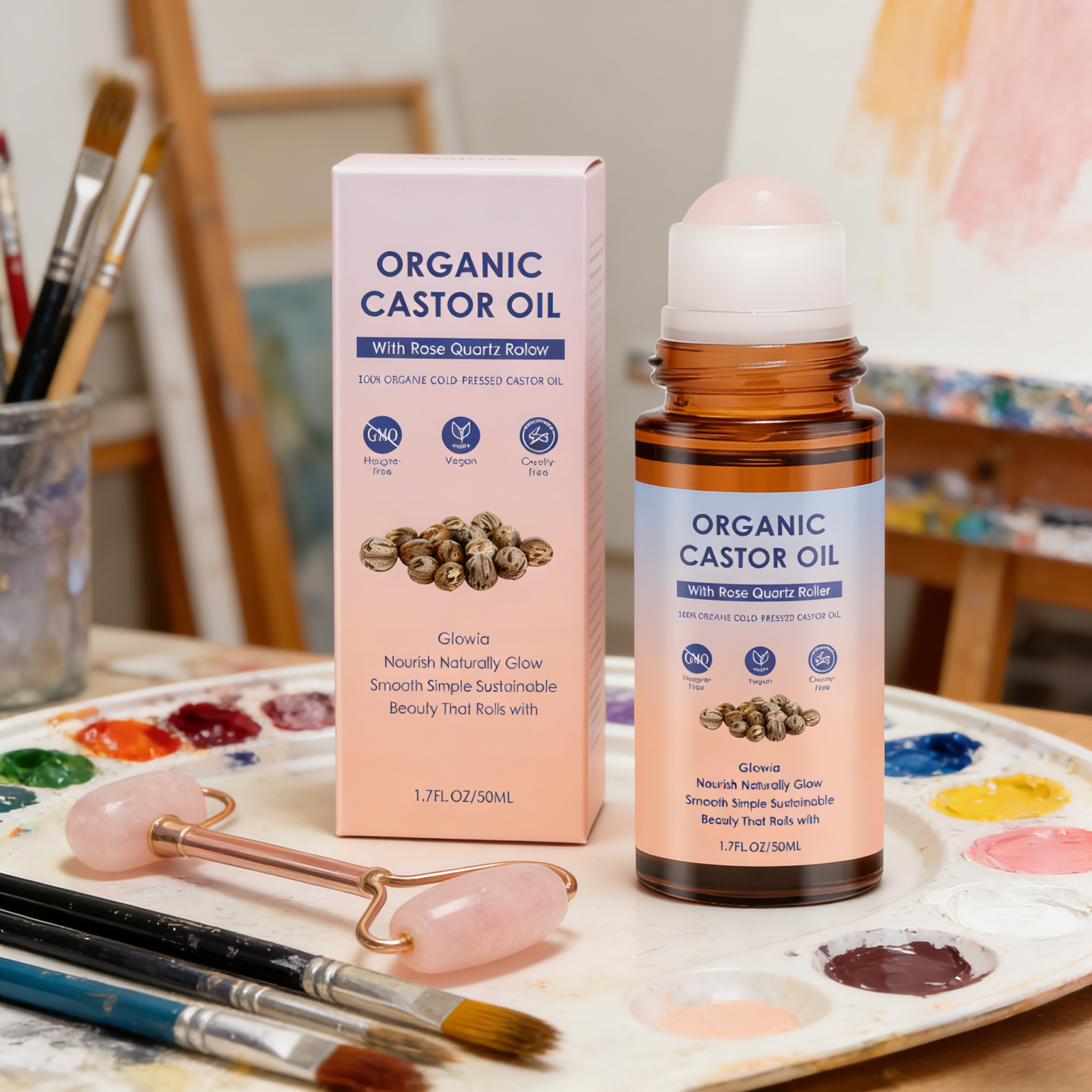 Natural Organic Castor Oil Col - Castor Oil Cold Press avis et prix